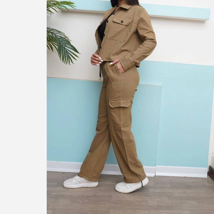 ست شومیزکراپ وشلوار کارگو قیمت مناسب