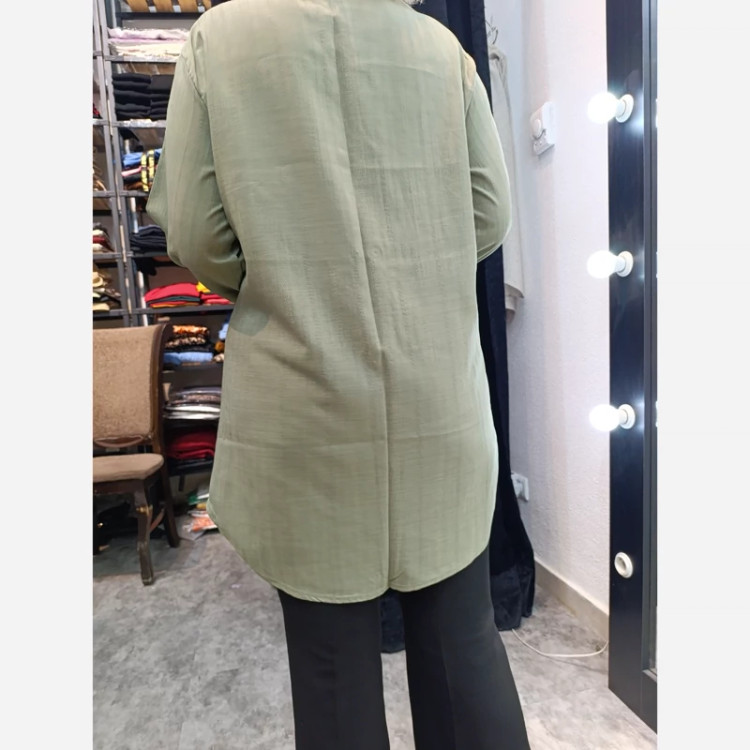 مانتو بلند وساده تابستانه شیک وارزان