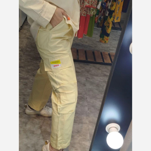 شلوار شش جیب کتان خنک