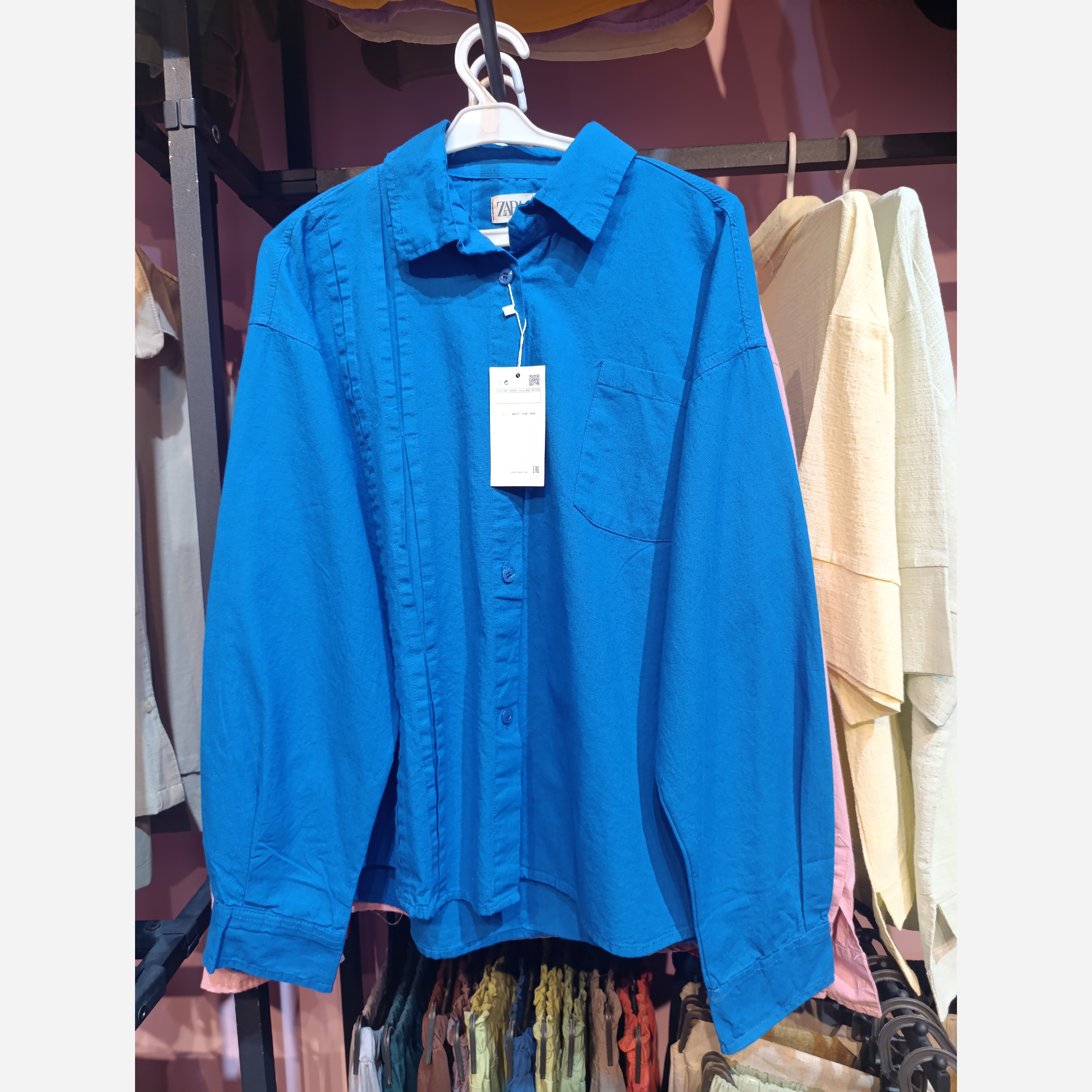 شومیز زارا اصل شیک وخنک ترک