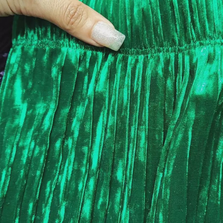 شلوار دامنی زنانه مخمل شاین وارداتی