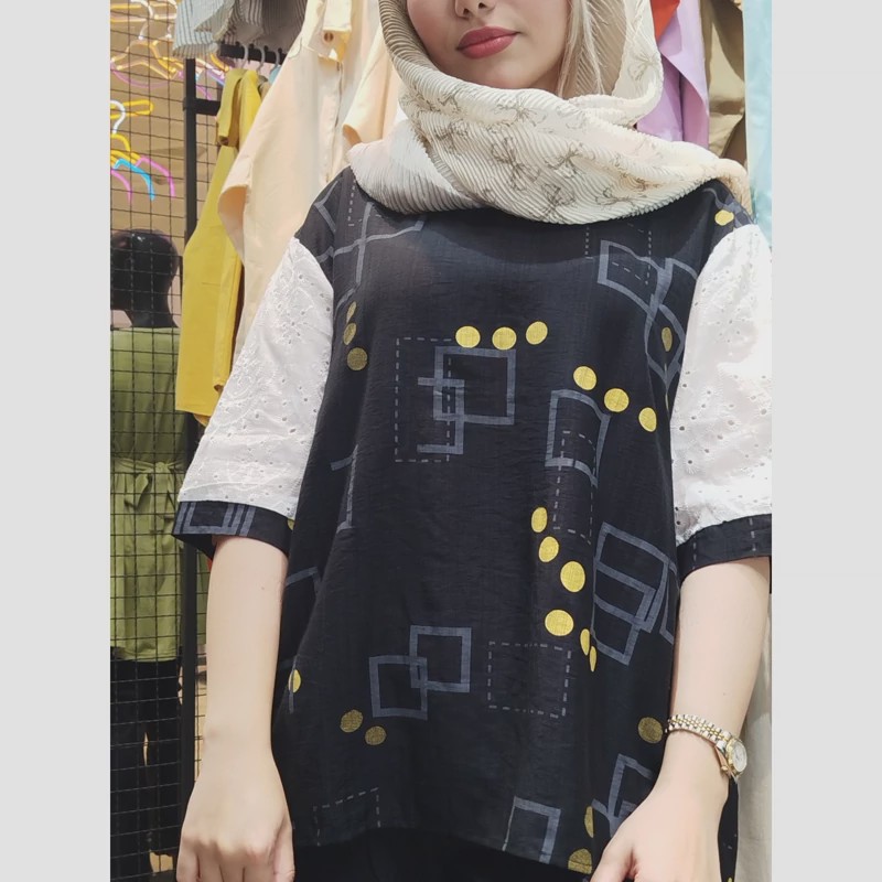 تونیک زنانه نخی خارجی